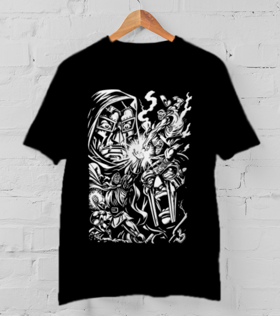 Doom Vs Doom Explosive Showdown Villain Battle T-Shirt
