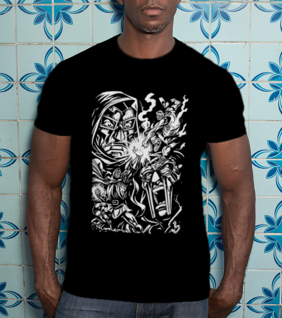 Doom Vs Doom Explosive Showdown Villain Battle T-Shirt