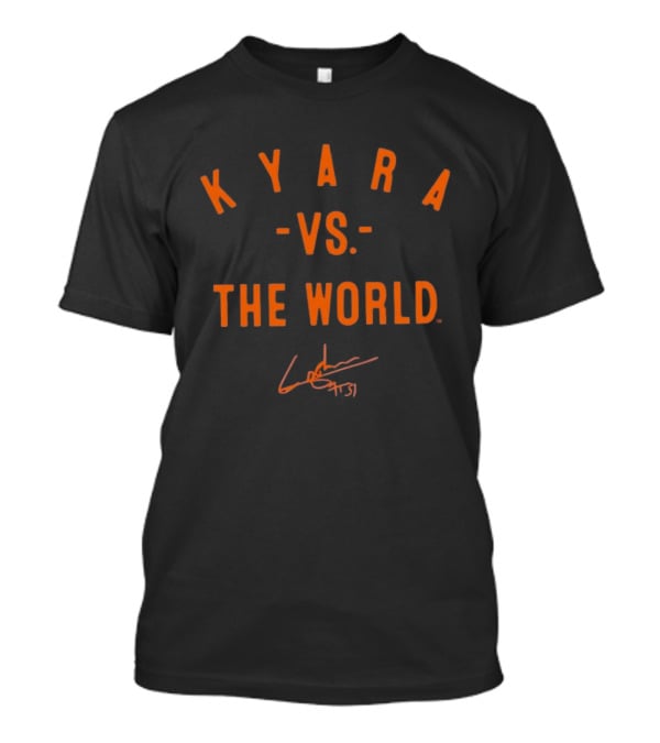 Golden State Valkyries Kyara Vs The World Linskens Signature T-Shirt