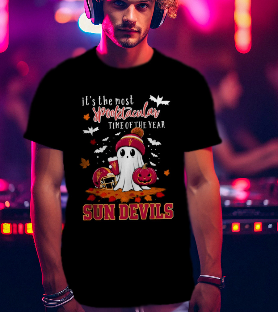 It’s The Most Spooktacular Time Of The Year X Arizona State Sun Devils Halloween T-Shirt