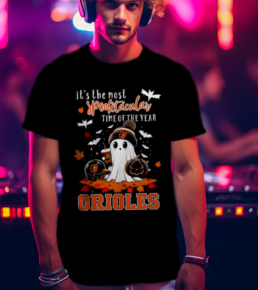 It's The Most Spooktacular Time Of The Year Orioles Halloween T-Shirt