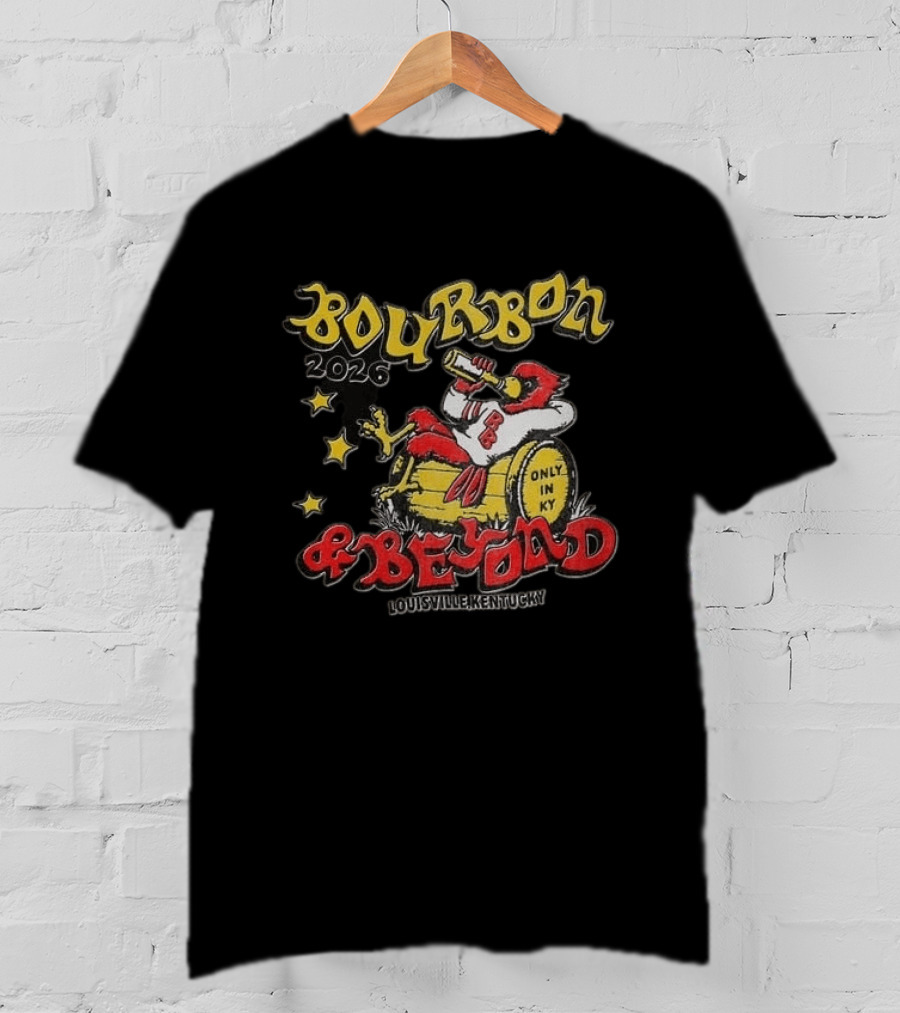 Bourbon And Beyond 2026 Louisville Kentucky Only In KY Stars Chuggin Louie T-Shirt