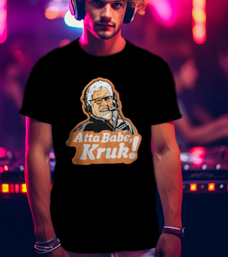 Atta Babe Kruk Headset Glasses T-Shirt