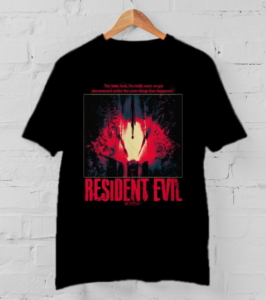 Resident Evil Studio House Designs Store Re Headlights T-Shirt