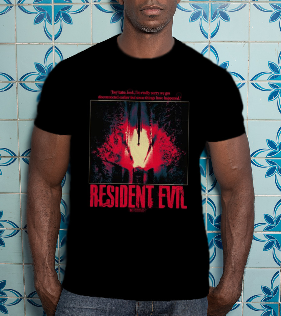 Resident Evil Studio House Designs Store Re Headlights T-Shirt