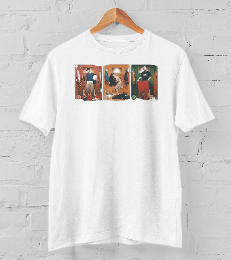 Blink 182 Take Off Your Pants And Jacket Changing Room Photo Sequence T-Shirt