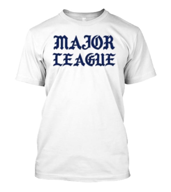 Born X Raised MLB Major League White T-Shirt