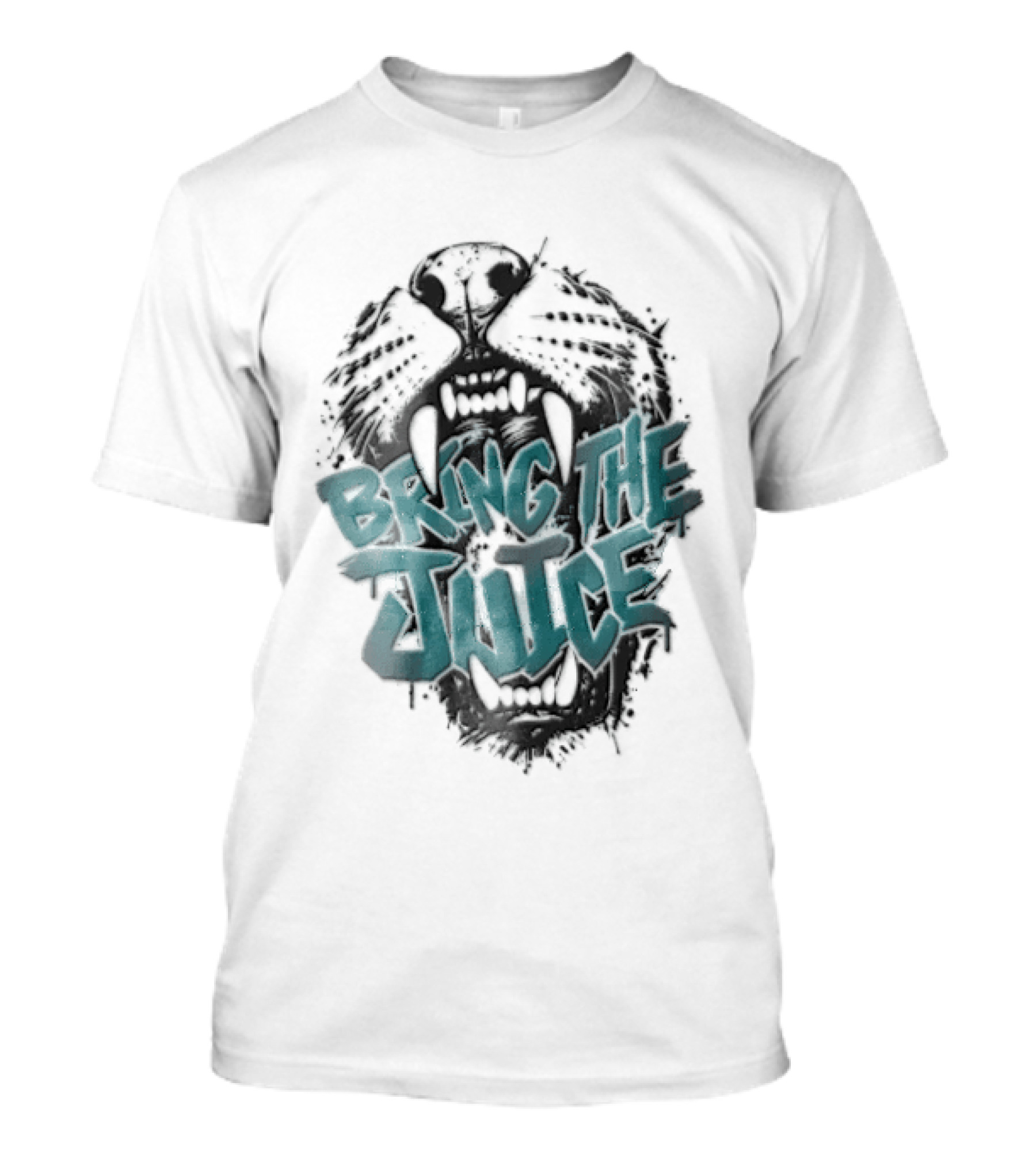 Bring The Juice Roaring Jaguar Head T-Shirt