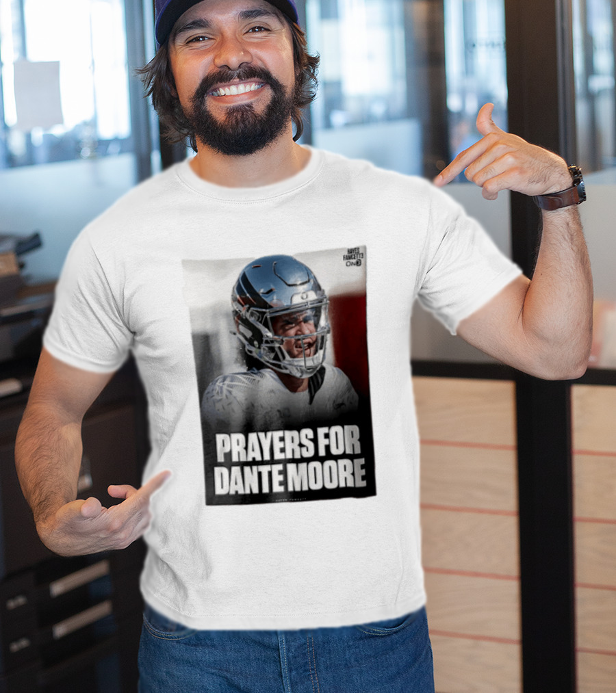 Prayers For Dante Moore Oregon Ducks Football Helmet T-Shirt