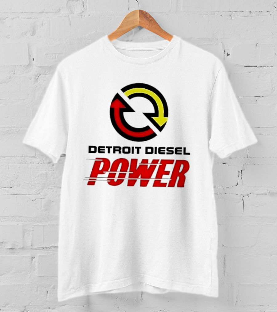 Detroit Diesel Heavy Duty Power Trucking Dynamic T-Shirt