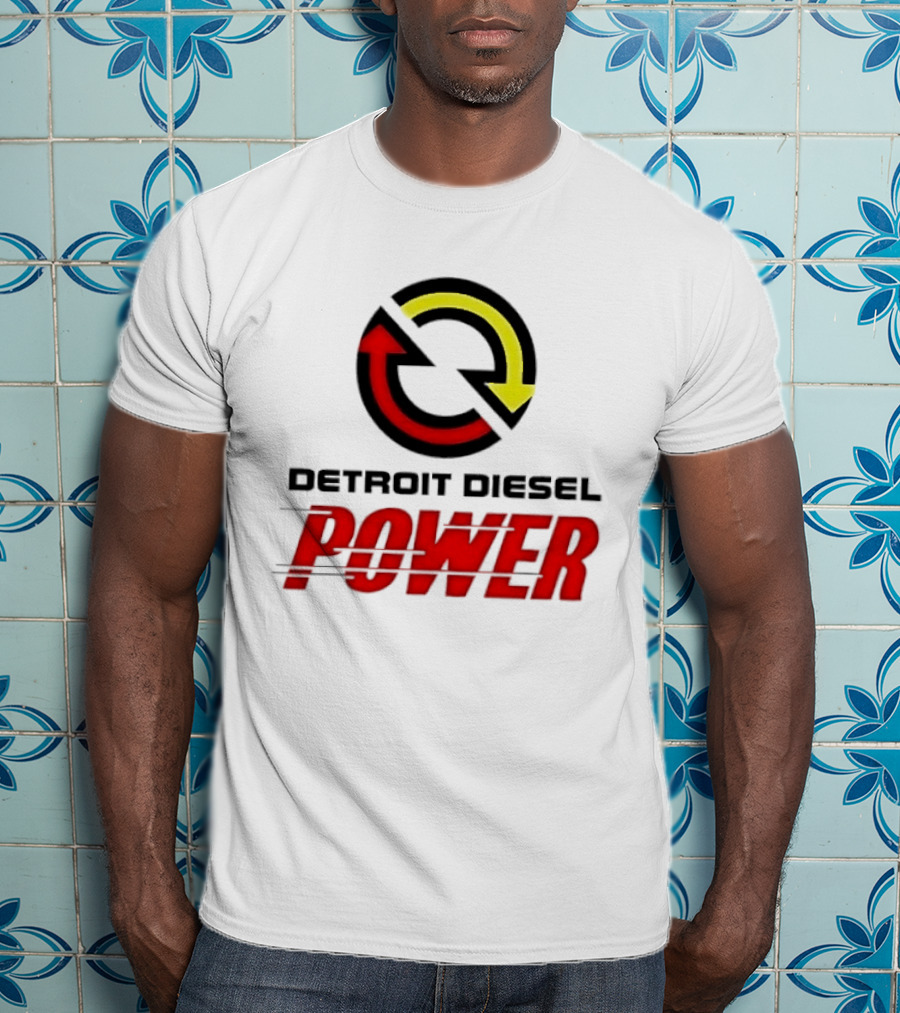 Detroit Diesel Heavy Duty Power Trucking Dynamic T-Shirt