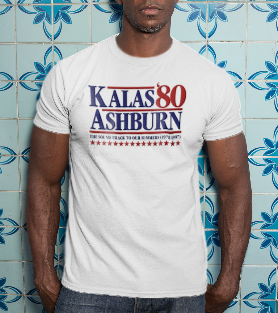 Kalas Ashburn 80 The Sound Track To Our Summers 1971 1997 T-Shirt