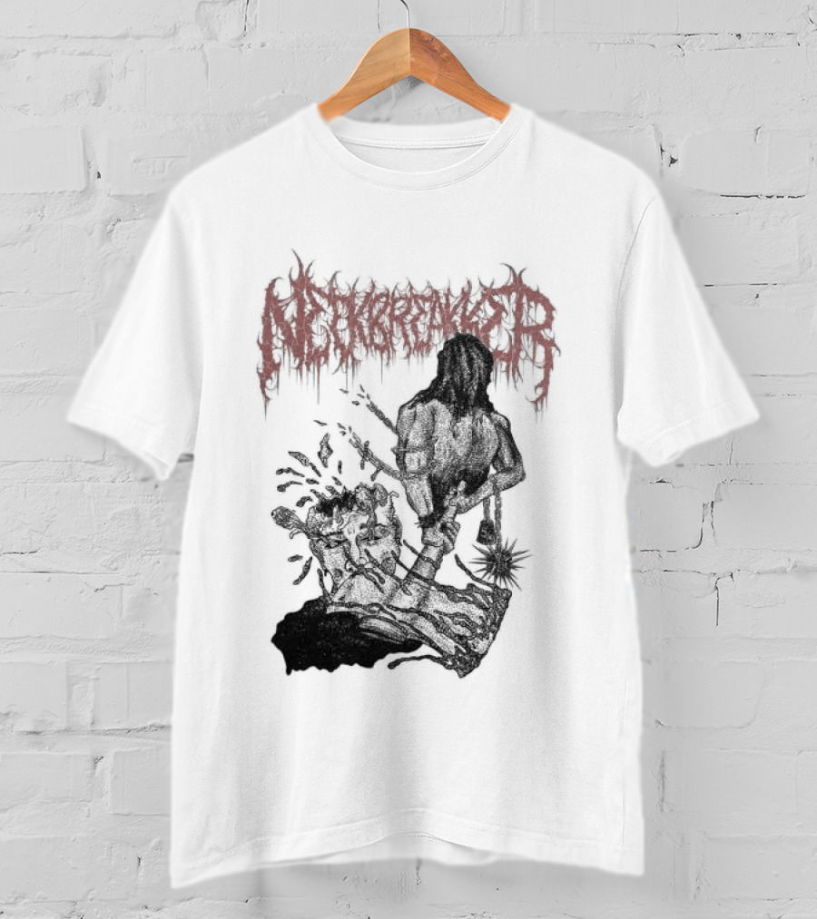 Neckbreakker Face Splitting Madness Longsleeve T-Shirt