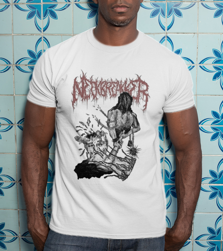 Neckbreakker Face Splitting Madness Longsleeve T-Shirt