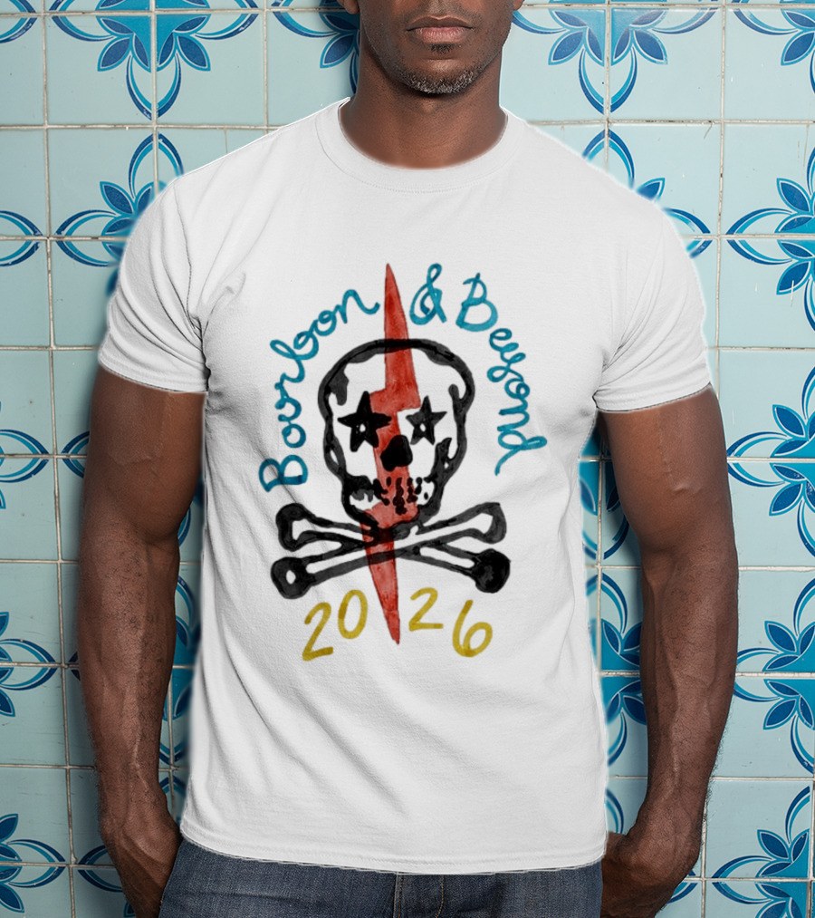 Bourbon & Beyond Festival 2026 Stardust Skull Line Up Kentucky Expo Louisville September 24 27 T-Shirt