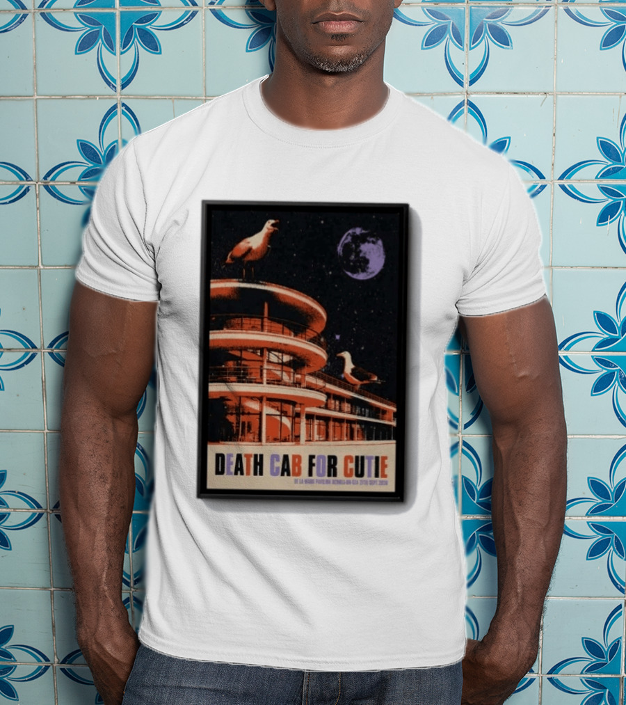 Death Cab For Cutie De La Warr Pavilion Bexhill UK September 2026 T-Shirt