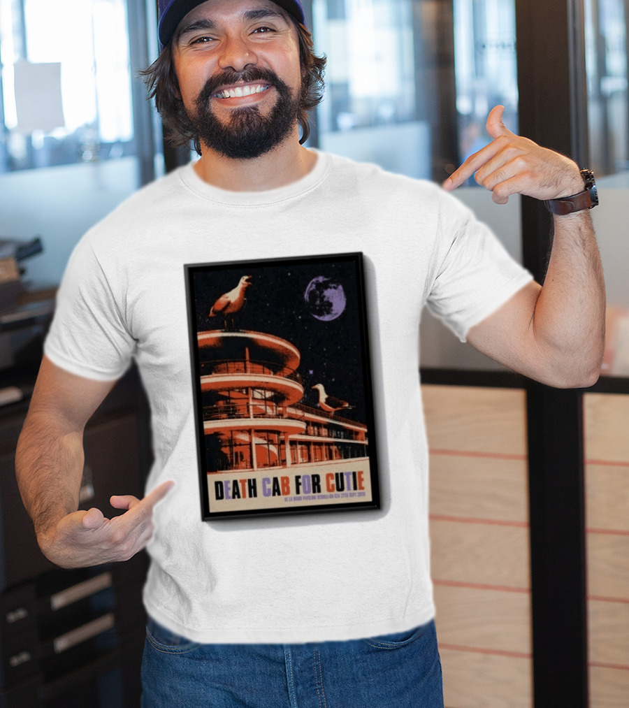 Death Cab For Cutie De La Warr Pavilion Bexhill UK September 2026 T-Shirt