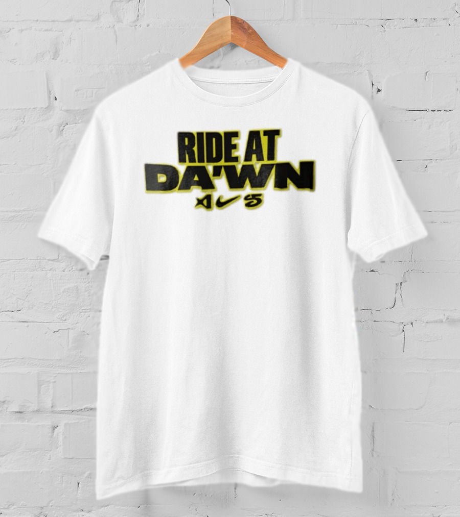 Ride At Dawn Nike Air 5 Sneaker Collaboration T-Shirt