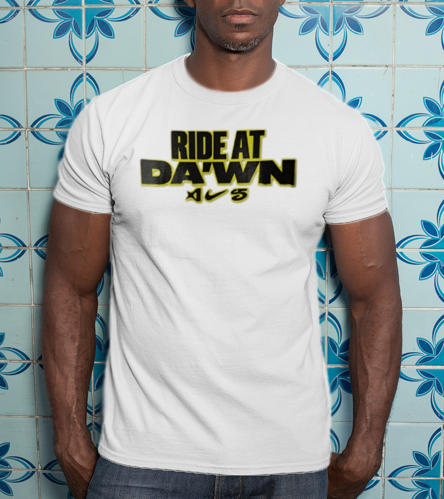 Ride At Dawn Nike Air 5 Sneaker Collaboration T-Shirt