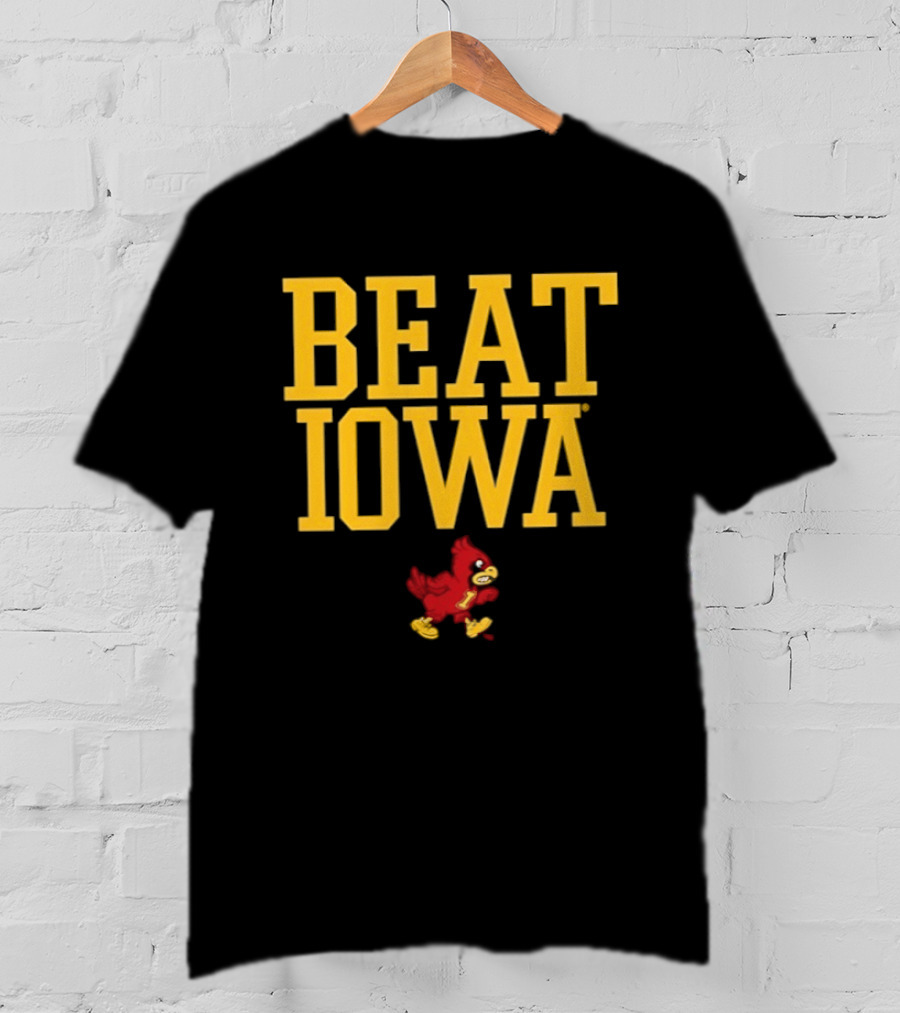 Beat Iowa Iowa State Cyclones Walking Cy NCAA 2026 T-Shirt