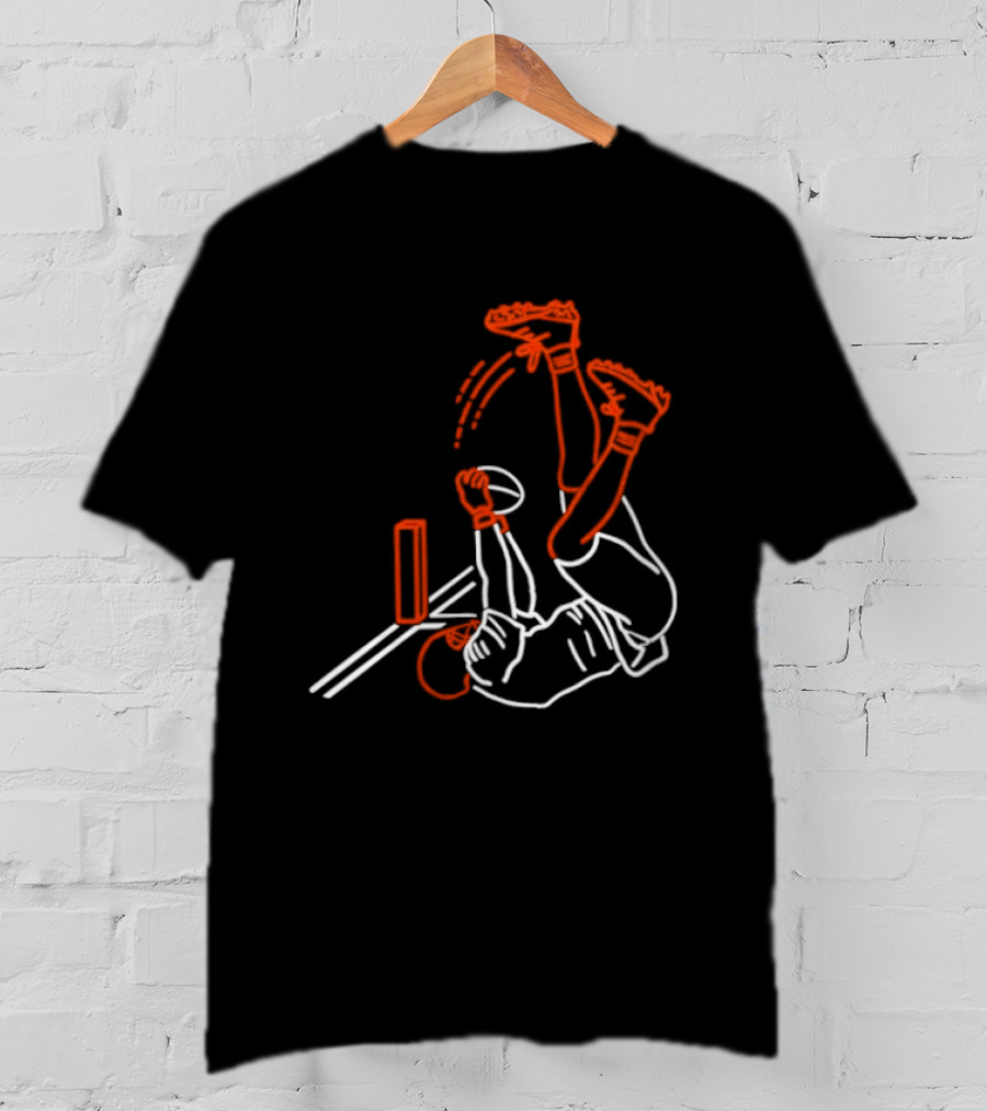 Cincinnati Bengals Head Under Heels Catch Higgins T-Shirt