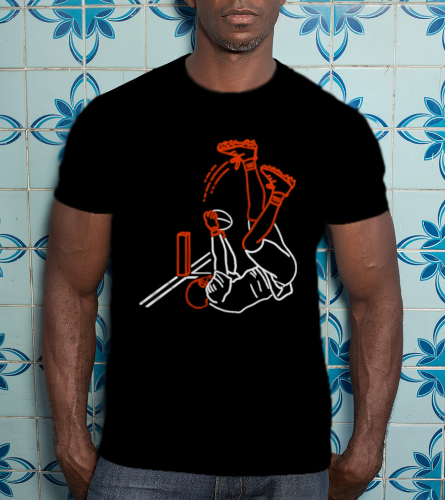 Cincinnati Bengals Head Under Heels Catch Higgins T-Shirt