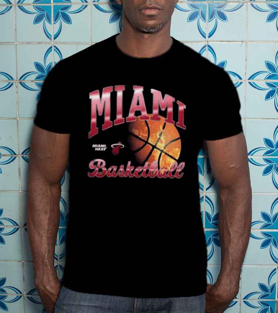 Miami Heat Basketball Court Culture X Hype & Vice Tank T-Shirt