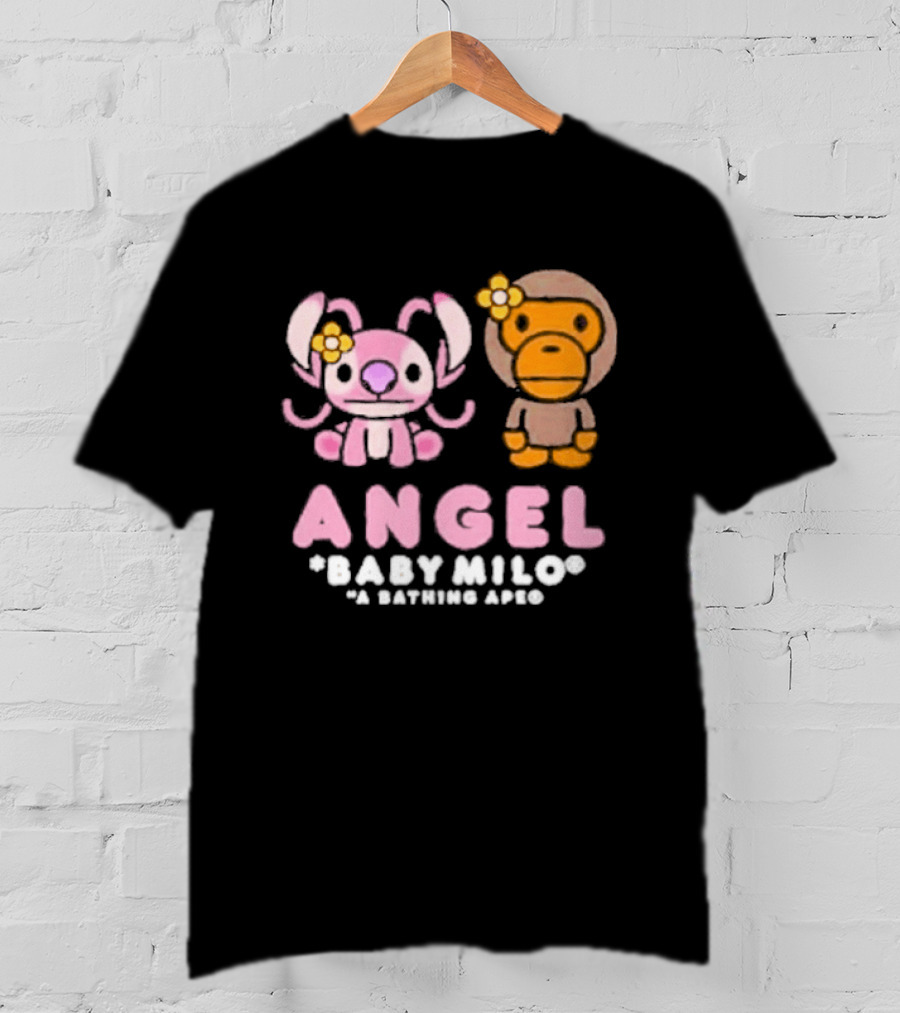 Angel Baby Milo A Bathing Ape Bape X Disney 2026 T-Shirt