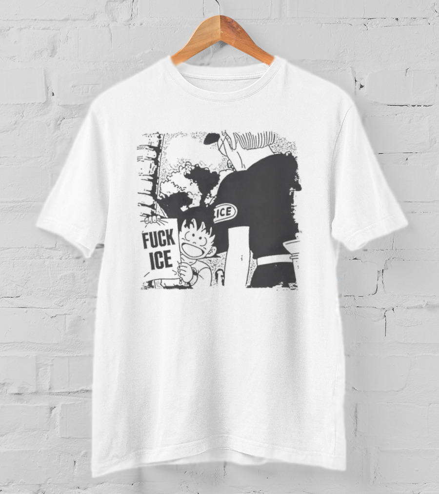 Calvin Inspired Activism Fuck Ice Protest Cartoon Social Justice T-Shirt