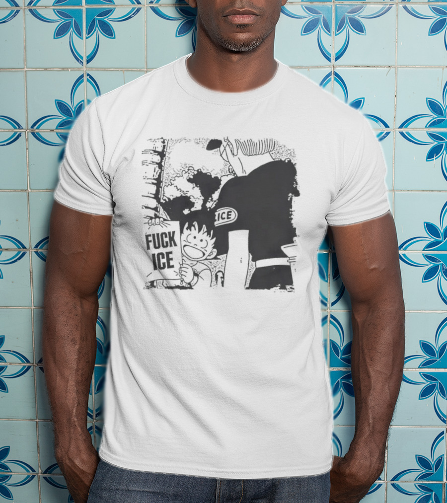 Calvin Inspired Activism Fuck Ice Protest Cartoon Social Justice T-Shirt