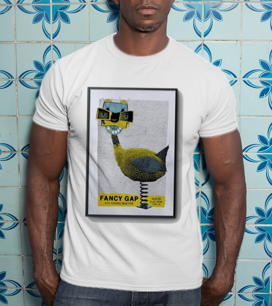 FANCY GAP With Young Mister Flat Iron Greensboro NC October 1 2026 T-Shirt