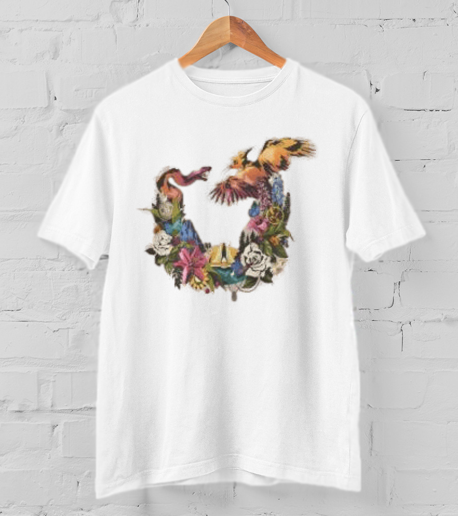 Lionsgate The Hunger Games Sunrise On The Reaping Floral Flint Striker T-Shirt