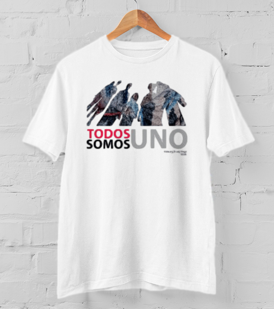 Todos Somos Uno Unity Peaceful Figures T-Shirt