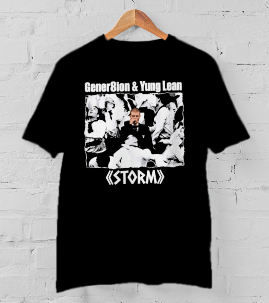 Gener8ion Yung Lean Storm Love Tears Collaboration T-Shirt