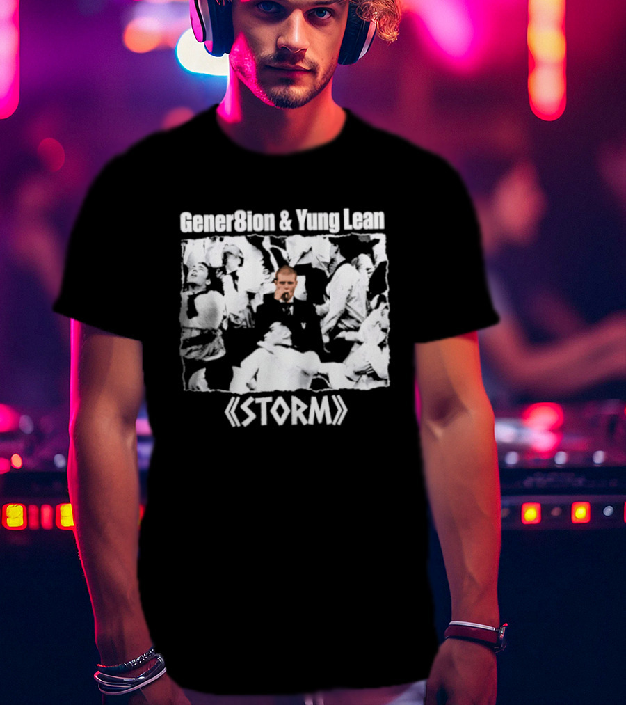 Gener8ion Yung Lean Storm Love Tears Collaboration T-Shirt