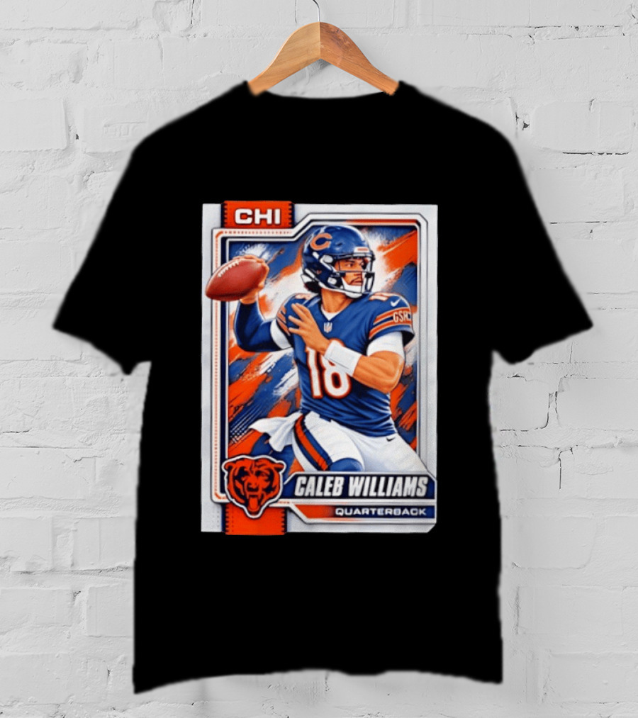 Caleb Williams Chicago Bears Quarterback CHI Football Fan T-Shirt