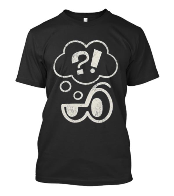 Clooless Athletics Club Glitchy Expression Simplistic T-Shirt