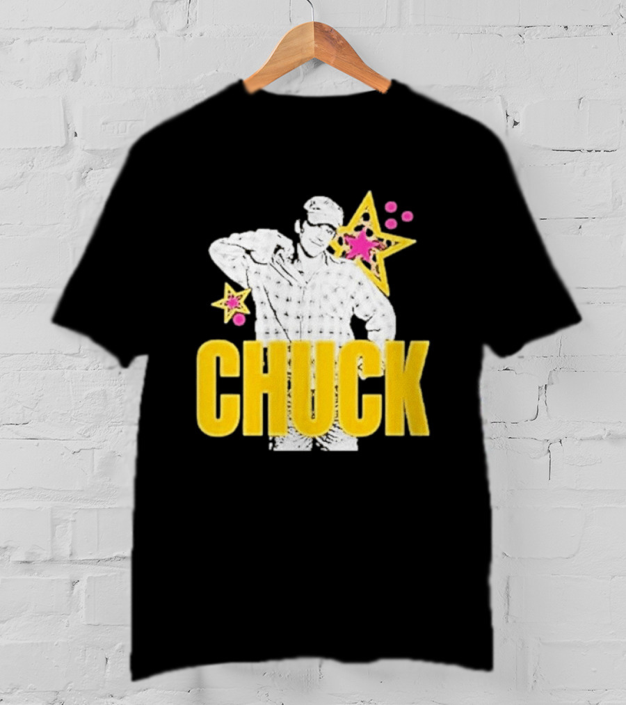 CHUCK Original Role Model Timely Hourglass Stars And Plaid T-Shirt