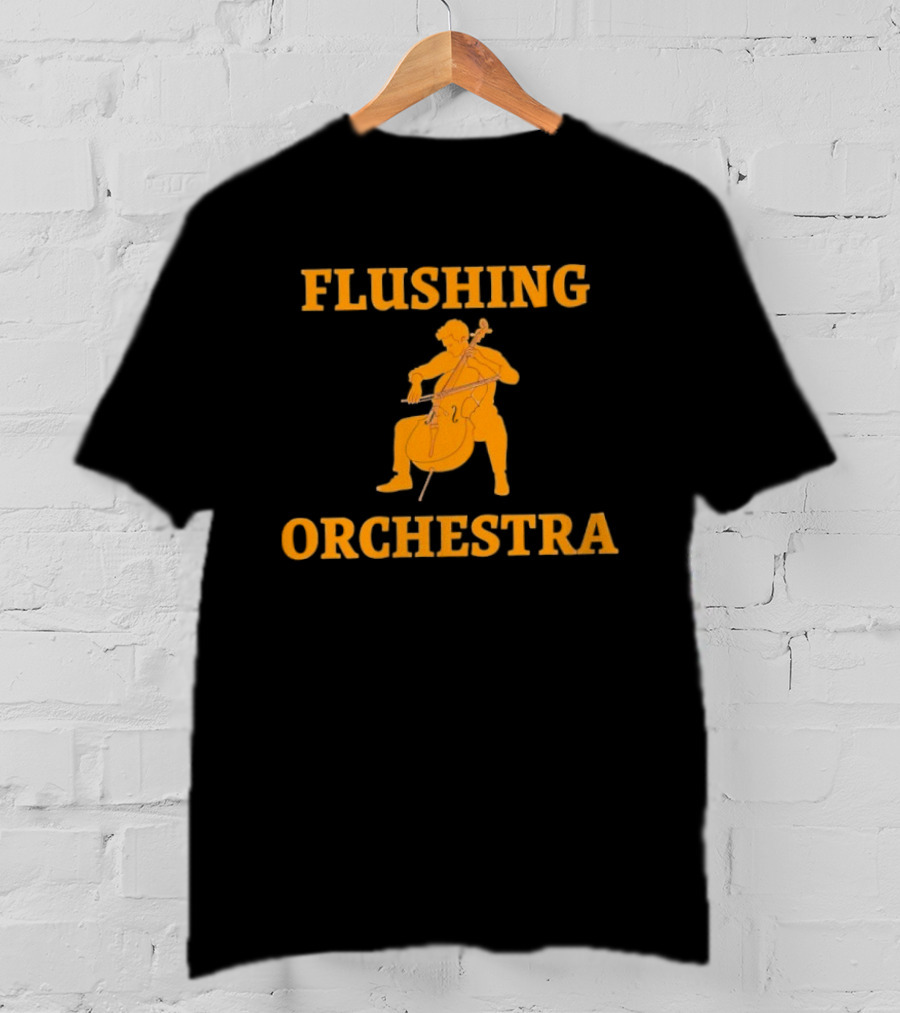Flushing Orchestra Cello Player Musician T-Shirt