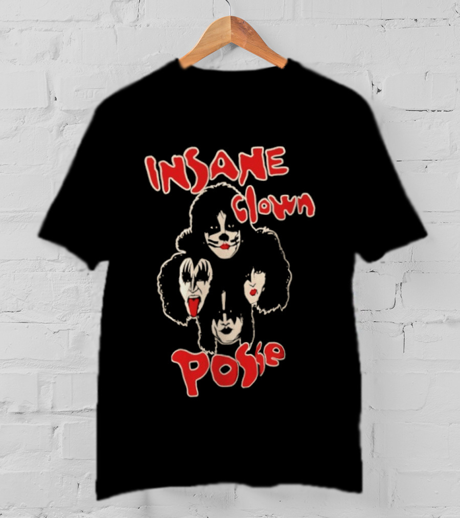 Insane Clown Posse Bootleg ICP Juggalo Makeup T-Shirt