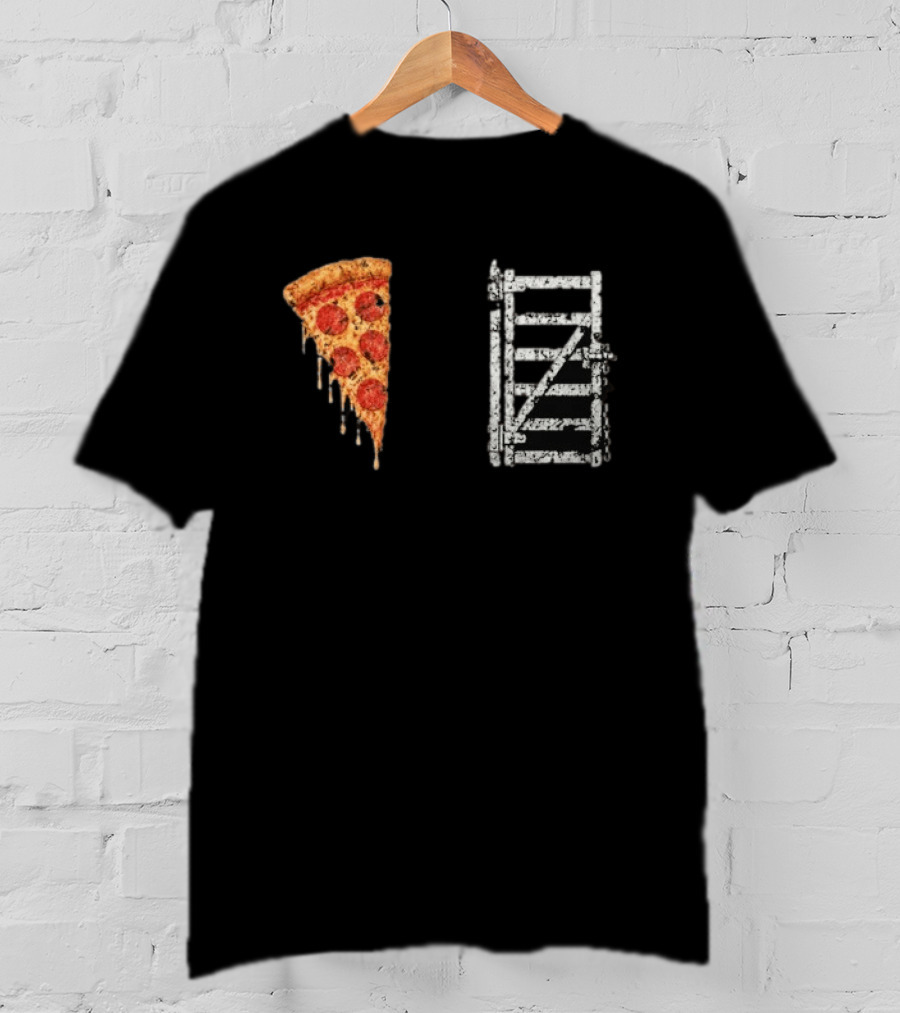 Pizza Slice And Gate Combo T-Shirt
