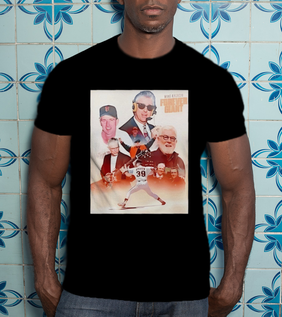 Mike Krukow San Francisco Giants Forever Giant 2026 Celebrating Iconic Moments T-Shirt