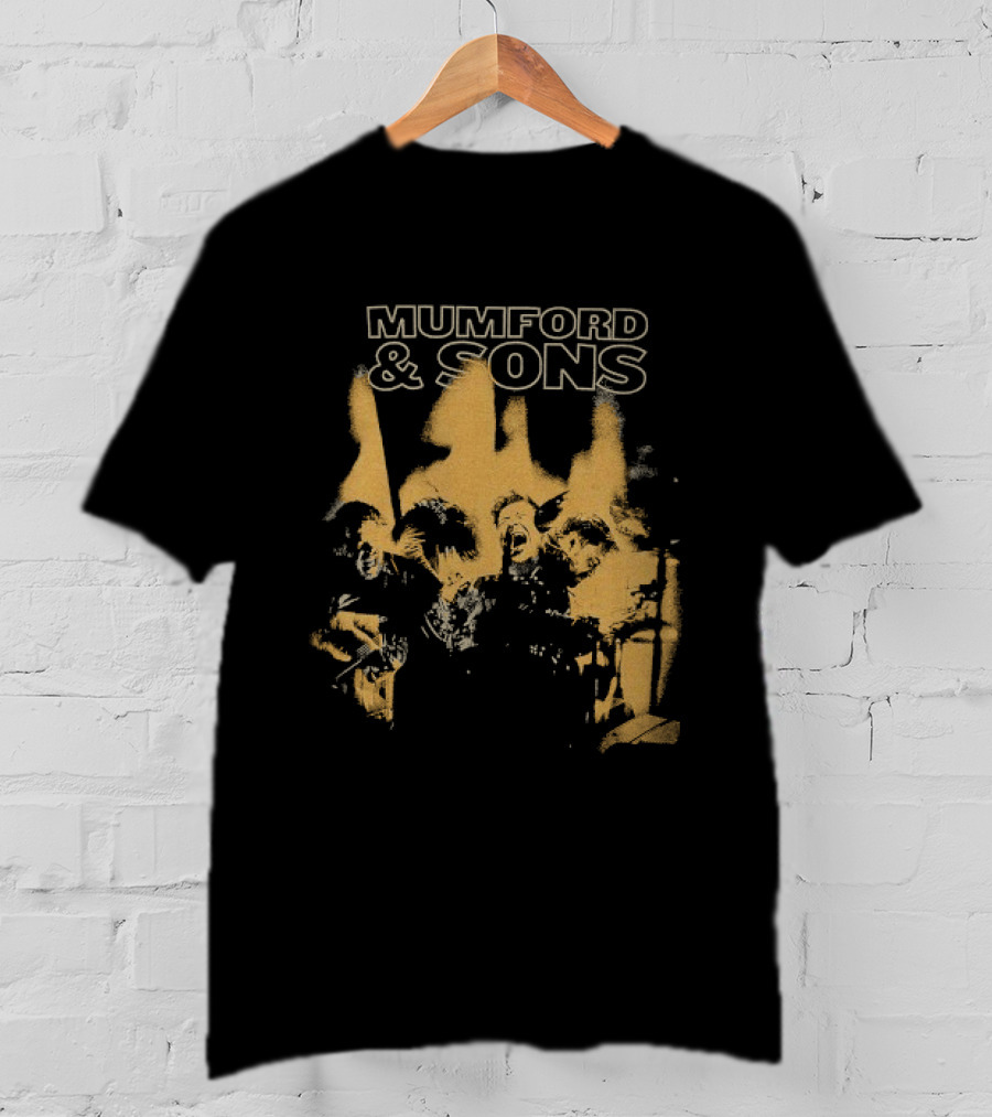 Mumford And Sons Dust And Thunder Tour Band Members T-Shirt