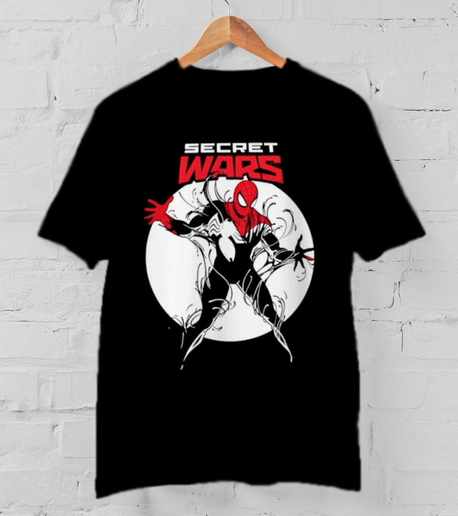 Secret Wars Spider Man Iconic Marvel T-Shirt