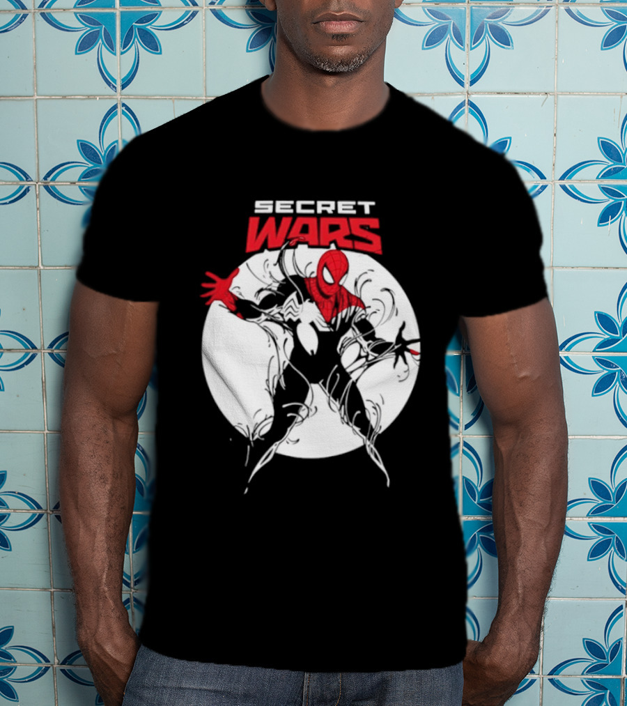 Secret Wars Spider Man Iconic Marvel T-Shirt