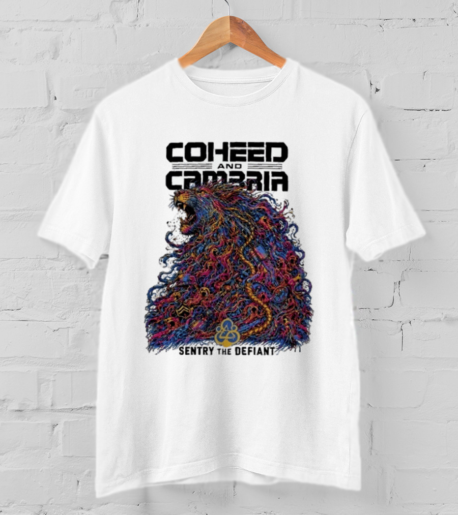 Coheed And Cambria Sentry The Defiant Neverender Red Rocks Amphitheatre Morrison Colorado September 29 2026 T-Shirt