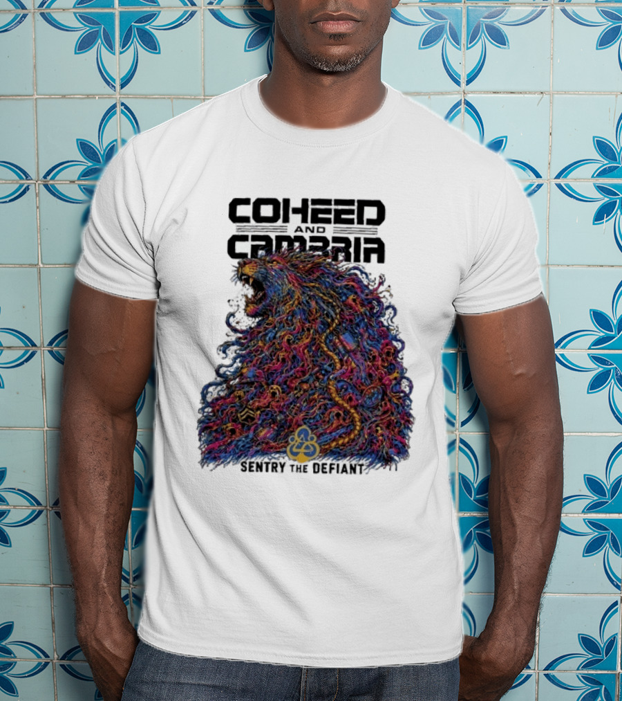 Coheed And Cambria Sentry The Defiant Neverender Red Rocks Amphitheatre Morrison Colorado September 29 2026 T-Shirt