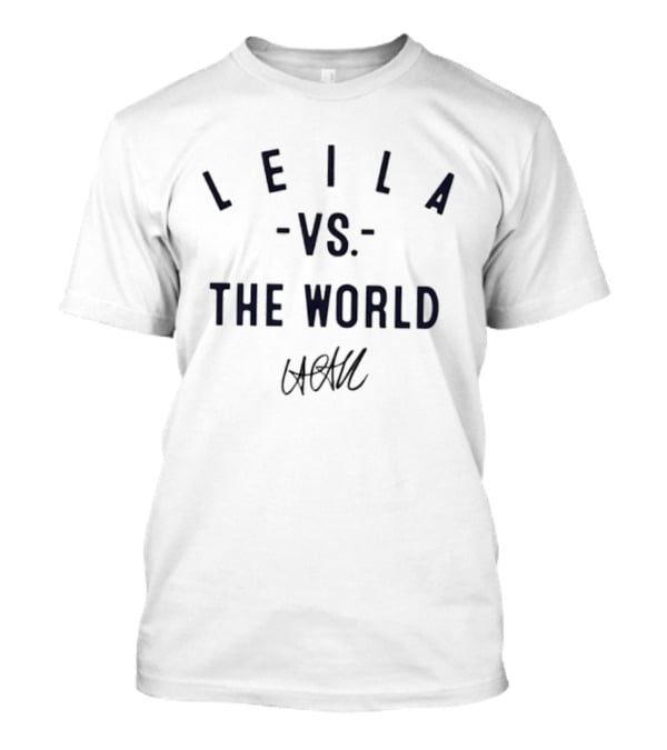 Connecticut Sun Leila Vs The World WNBA 2026 T-Shirt