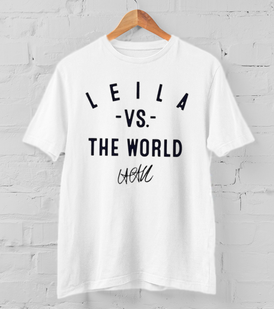 Connecticut Sun Leila Vs The World WNBA 2026 T-Shirt