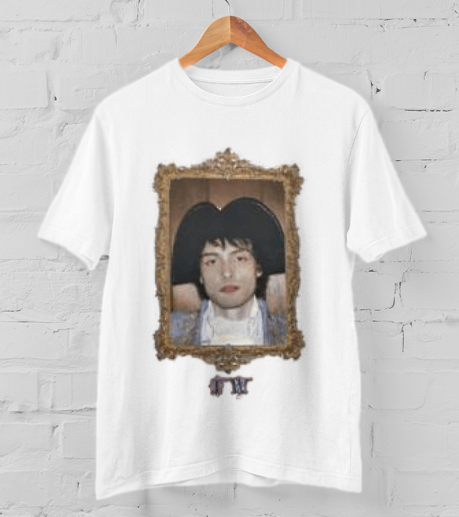 Finn Wolfhard Common Side Effects Tour Longsleeve Portrait In Ornate Frame T-Shirt
